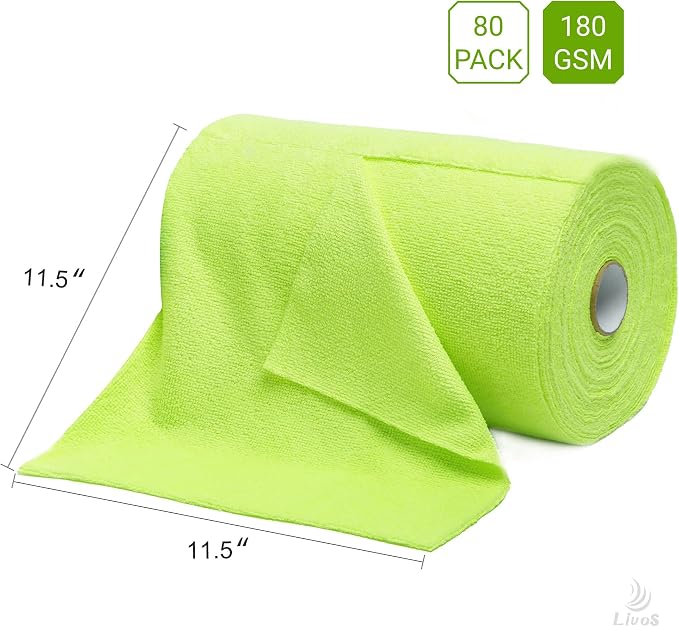 LIVOS Microfiber Cleaning Cloth Roll - Image 4