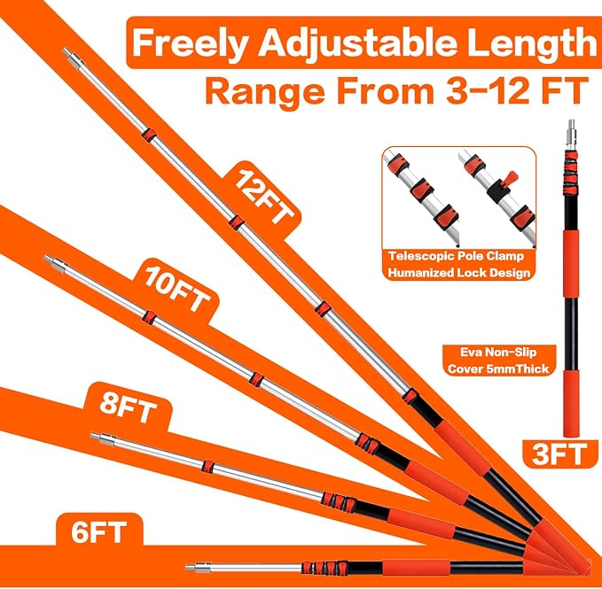 20FT High Reach Duster Cleaning Kit - Image 2