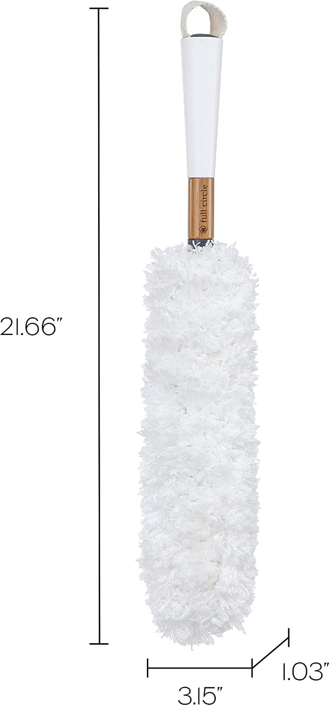 Full Circle Dust Whisperer Washable Microfiber Duster - Image 3
