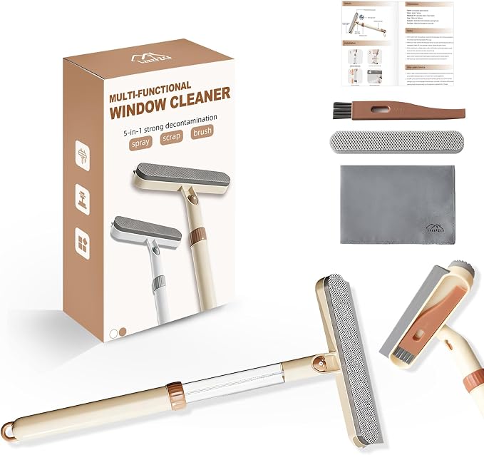 5-in-1 Extendable Window Squeegee - Image 7