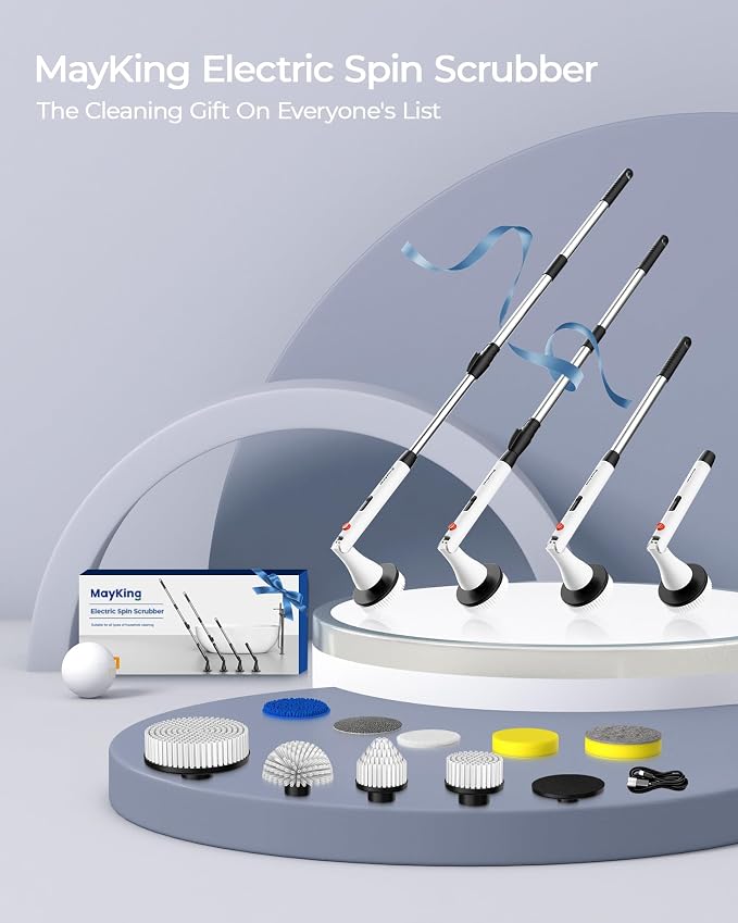 MayKing Electric Spin Scrubber - Image 9