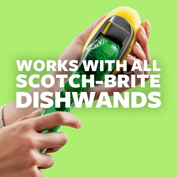 Scotch-Brite Heavy Duty Dishwand Refills, Fits All Scotch-Brite Dishwands - Image 3