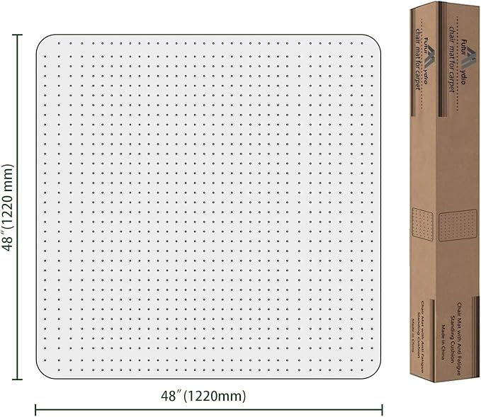 FuturHydro Office Chair Mat for Carpet, Easy Glide Computer Desk Chair Floor - Image 6
