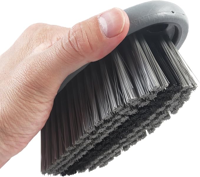 Carpet and Upholstery Cleaning Brush, Carpet Scrubber Stiff Bristle Detailing - Image 7