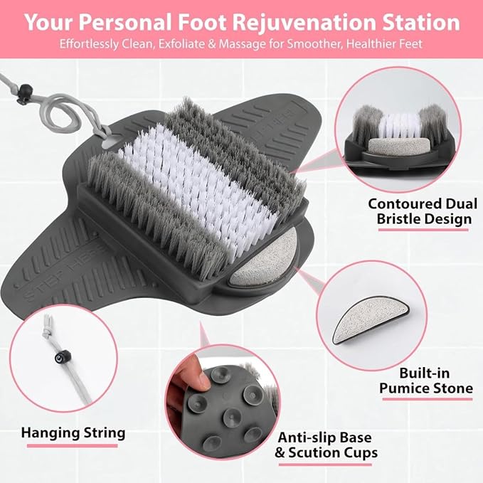 Efforest Shower Foot Scrubber Mat - Image 2