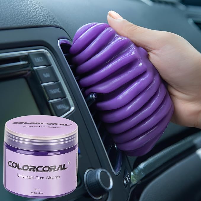 COLORCORAL Handheld Vacuum &Computer Air Duster and Keyboard Cleaning Gel - Image 2