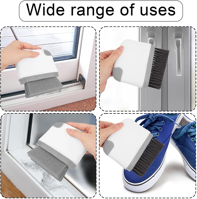 2pcs 2-in-1 Groove Cleaning Brush, 2025 Upgraded Crack Cleaner Tool Handheld - Image 6