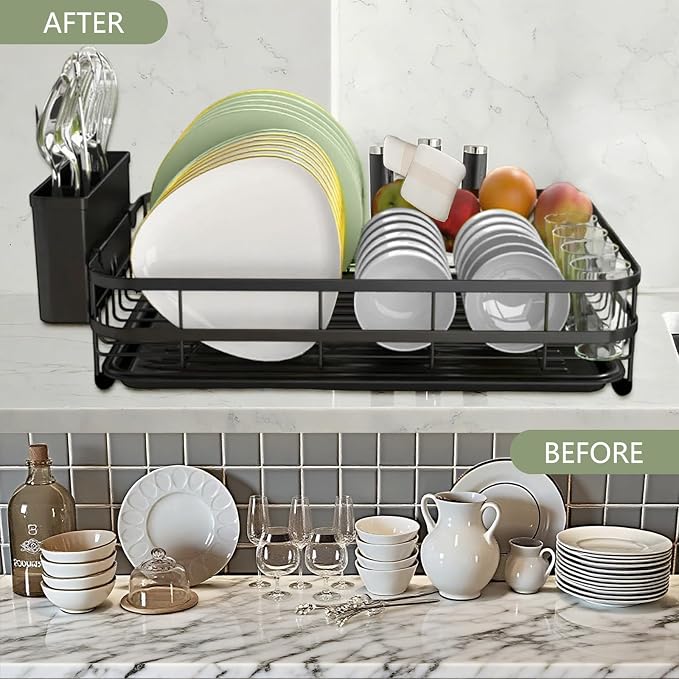 Dish Drying Rack Stainless Steel Drying Racks - Image 4