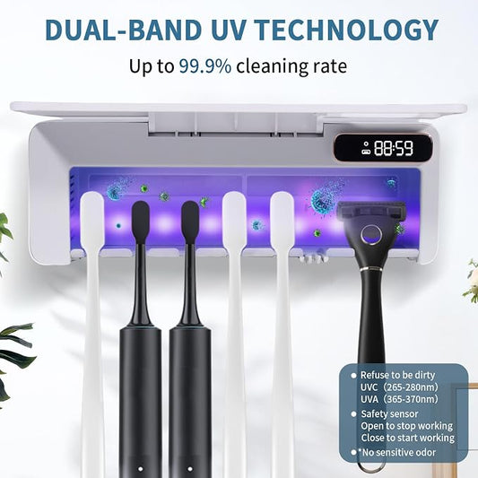 ZOZOO UV Toothbrush Sanitizeri Holder - Image 2