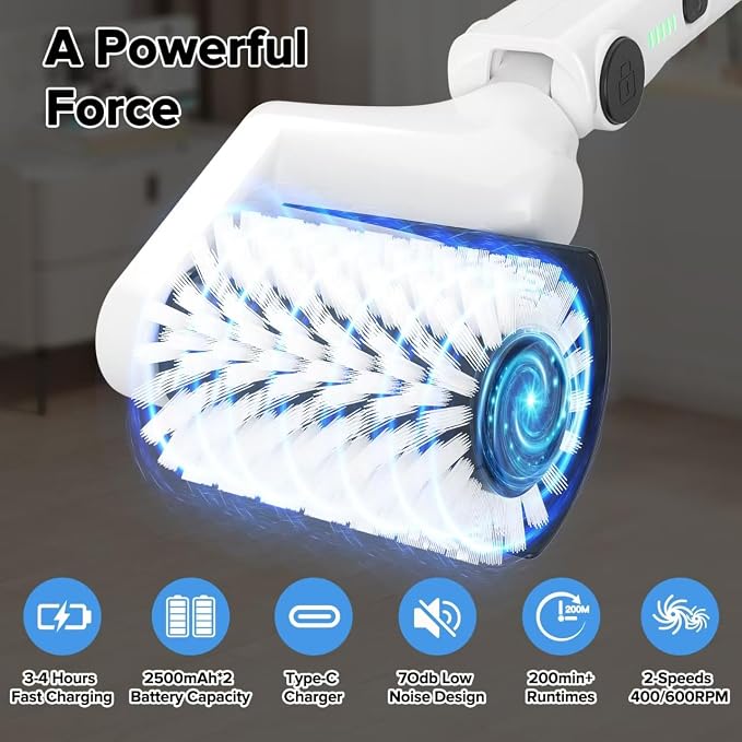 Roller-Type Electric ​Cleaning Brush - Image 5