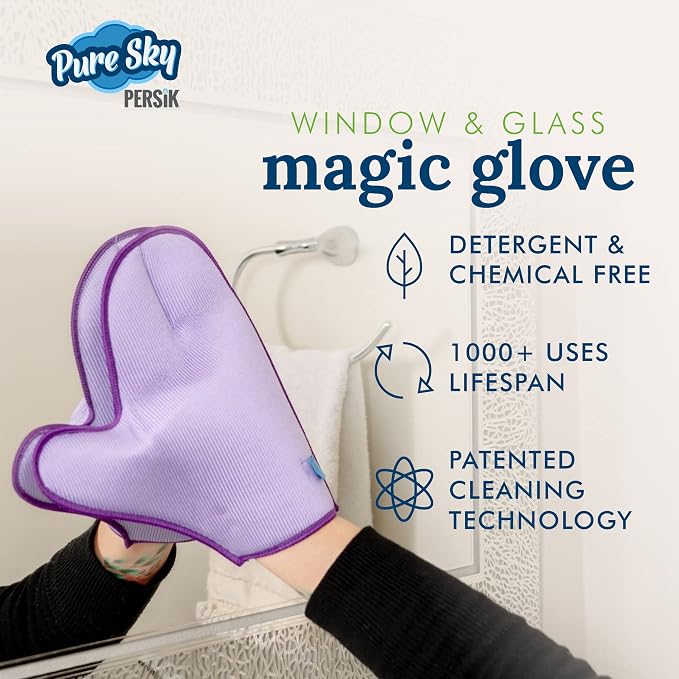Pure-Sky Glass Cleaning Cloth Glove - Image 3