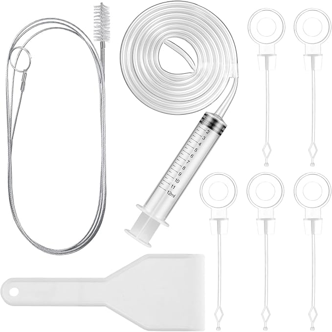 Gisafai 9 Pcs 36 Inch Refrigerator Cleaning Kit Fridge Drain Cleaning Tool by Gisafai