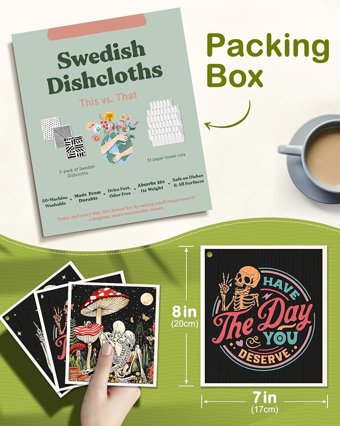 Swedish Dishcloths for Kitchen - Image 2