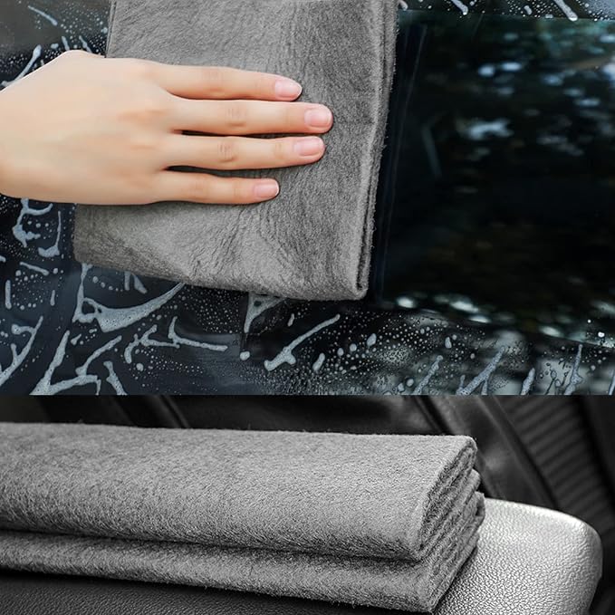 10PCS Thickened Magic Cleaning Cloth, Bsorbent Magic Cleaning Glass Cloth - Image 2