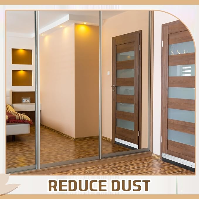 Hushee 4 Pcs 2x36 Inches Brush Door Sweep - Image 5