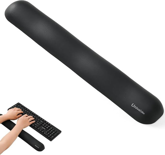 UnivoColors Design-Wave Keyboard Wrist Rest, Artificial Sheepskin+Memory by UnivoColors