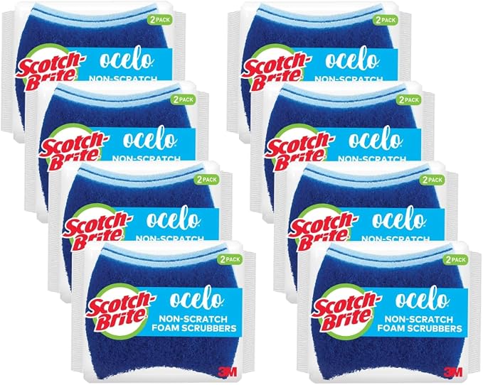 Scotch-Brite ocelo Non-Scratch Foam Scrubber by Scotch-Brite
