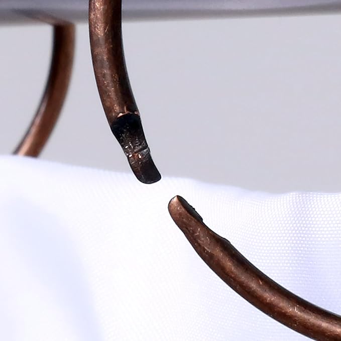 SlipX Solutions Simple Slide Shower Curtain Rings Provide Effortless Gliding on - Image 5