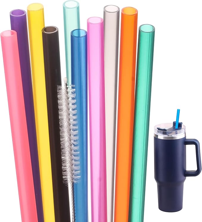 Dakoufish Replacement Straw for Stanley|Owala|Simple Modern 40oz 30oz Tumbler by Dakoufish
