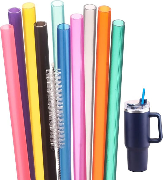 Dakoufish Replacement Straw for Stanley|Owala|Simple Modern 40oz 30oz Tumbler by Dakoufish