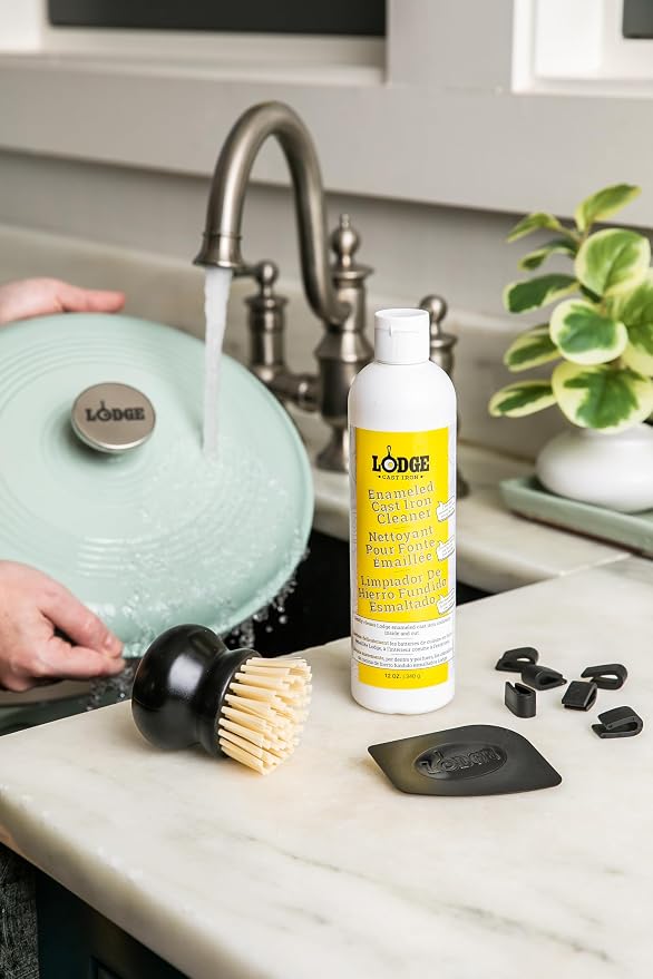 Lodge Enameled Cast Iron & Ceramic Stoneware Cleaner Care Kit - Image 6