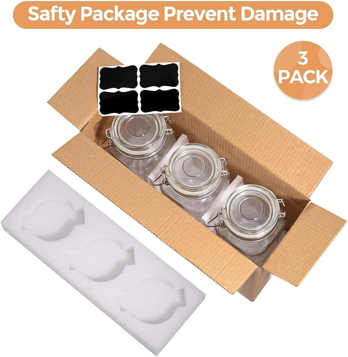 ComSaf Airtight Glass Jars - Image 9