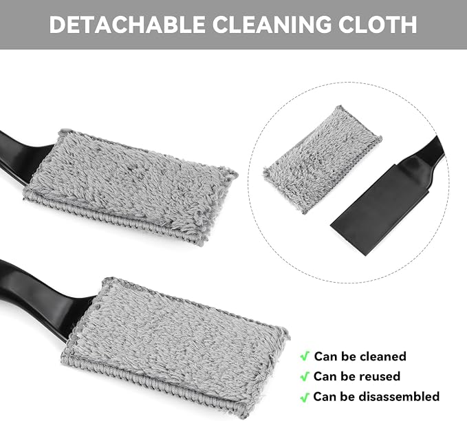 2 PCS Double Head Brush, 2-in-1 Double Head Car Duster Brush - Image 3