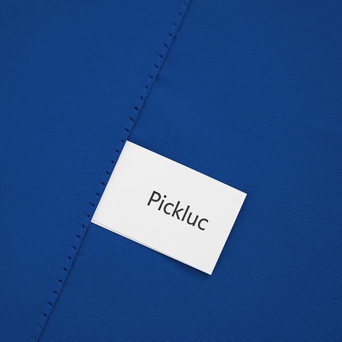 Pickluc Blackout Curtains 45 Inches Long 2 Panels, Room Darkening Tiers - Image 3