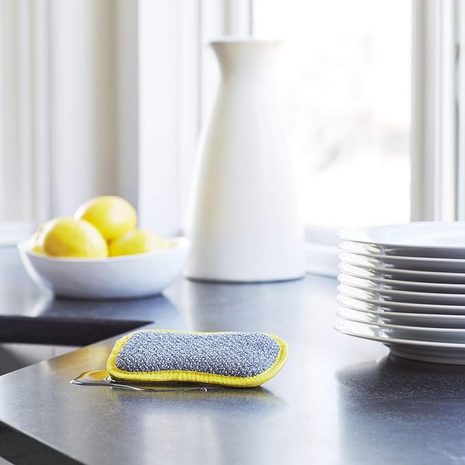 E-Cloth Washing Up Pad, Premium Microfiber Non-Scratch Kitchen Dish Scrubber - Image 4