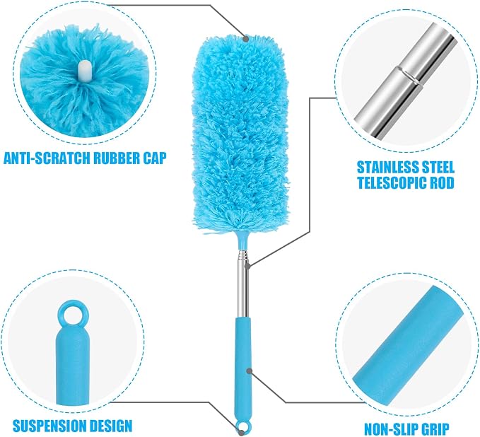 Mini Microfiber Duster for Cleaning, Hand Duster - Image 7