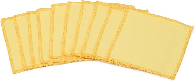 Kiddison Pack of 10 Montessori Polishing Cloths by Kiddison