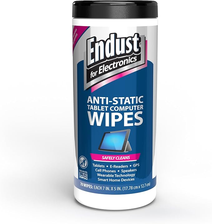 Endust For Electronics Screen Cleaner Wipes, Electronics Surface Cleaning Wipes by Endust