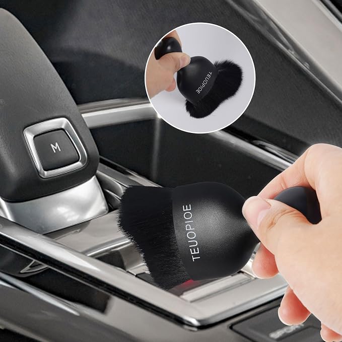 Car Interior Cleaning Brush, Car Duster Interior, Car Detailing Brush Dusting - Image 6