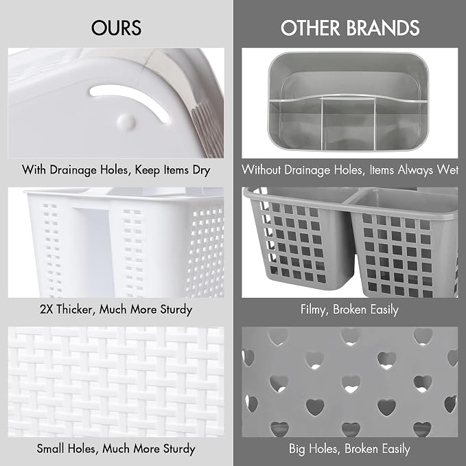 Tiawudi Portable Shower Caddy, Caddy Organizer - Image 5