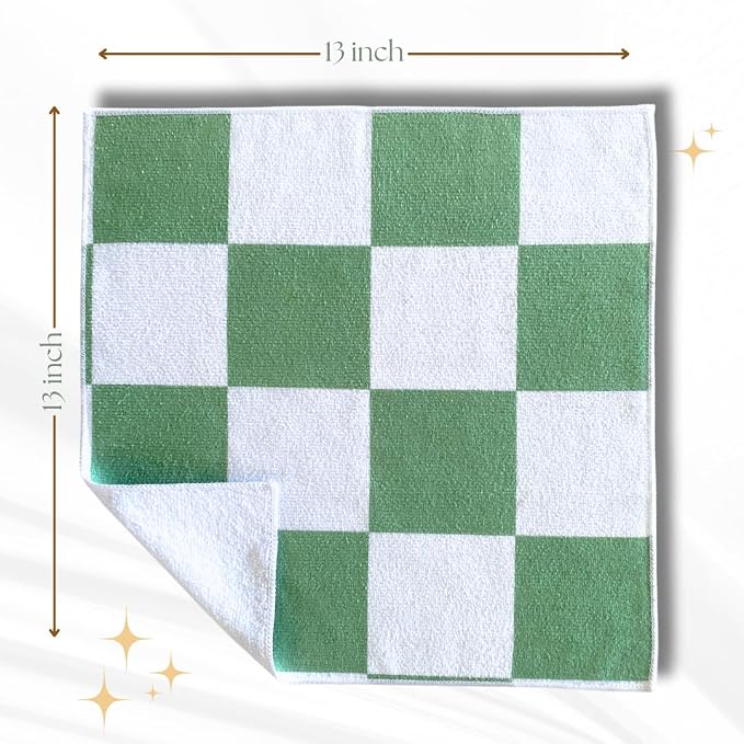 Microfiber Cleaning Cloths 13x13 – Lint-Free, Streak-Free Reusable Towels - Image 4