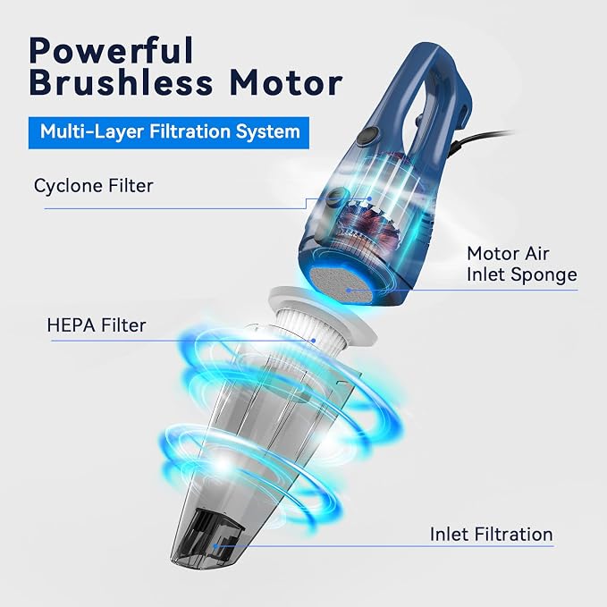 Corded Vacuum Cleaner, 12-in-1 Vacuum Cleaners - Image 9