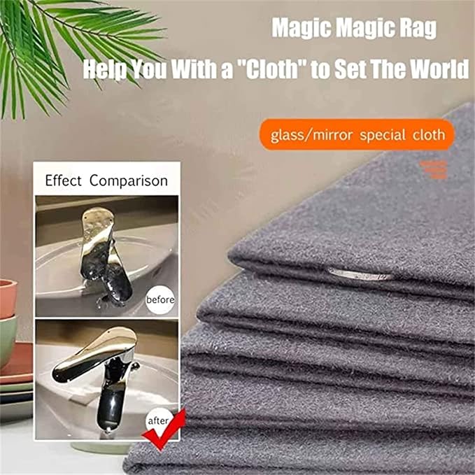 2023 New Thickened Magic Cleaning Cloth, Reusable Thicken Magic Fiber - Image 2