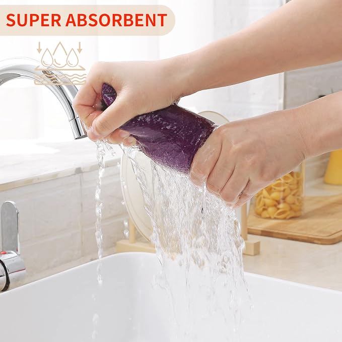 Kitinjoy 100% Cotton Waffle Weave Kitchen Hand Towels - Image 3