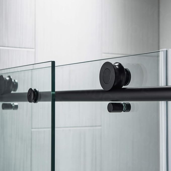Woodbridge Frameless Bathtub Shower Doors 56-60" Width x 62" Height - Image 13