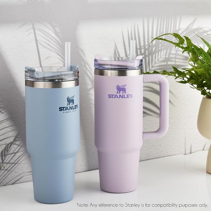 ALINK Clear Replacement Straws for Stanley 30 oz Tumbler, DISHWASHER SAFE - Image 9