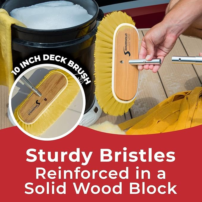 SHURHOLD Classic 10" Deck Brush - Image 10