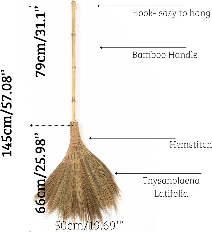 Vietnamese Natural Soft Broom - Image 2
