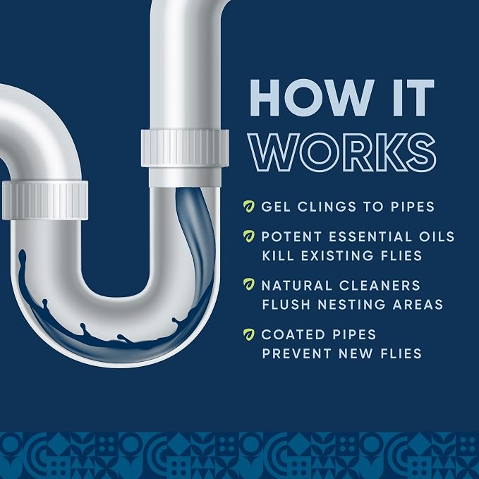 Fruit Fly Drain Treatment | Drain Fly Eliminator | Eliminates Gnats, Sewer - Image 6
