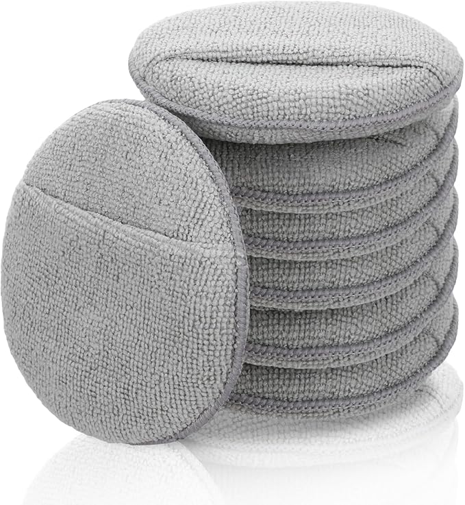 6Pcs Microfiber Applicator Pads by Unknown