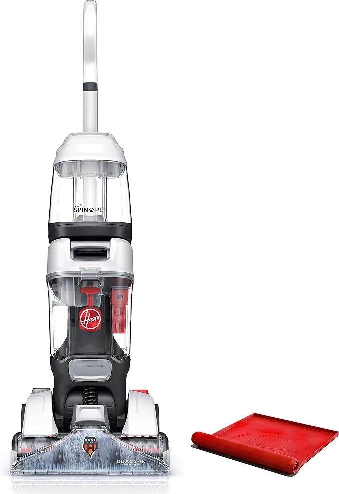 Hoover Dual Spin Pet+ Upright Carpet Cleaner Machine, Carpet Shampooer Machine by Hoover