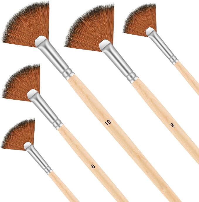 Fan Brush for Painting by Dimeho
