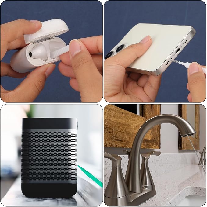 40pcs Shower Head Cleaner Tools, 2 Designs Shower Head Cleaning Brushes - Image 7