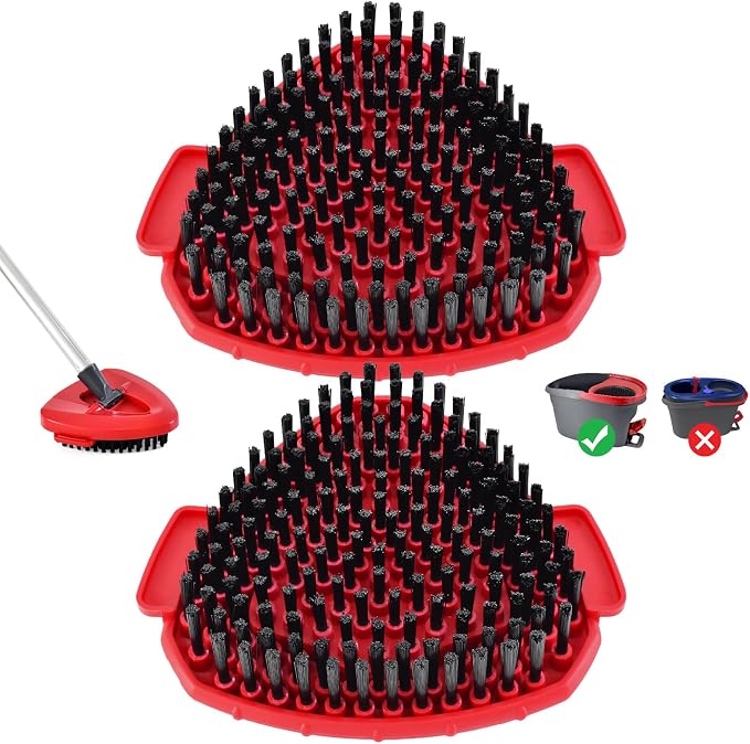 2 Pack Upgrade Scrub Brush Replace Heads Compatible - Image 9
