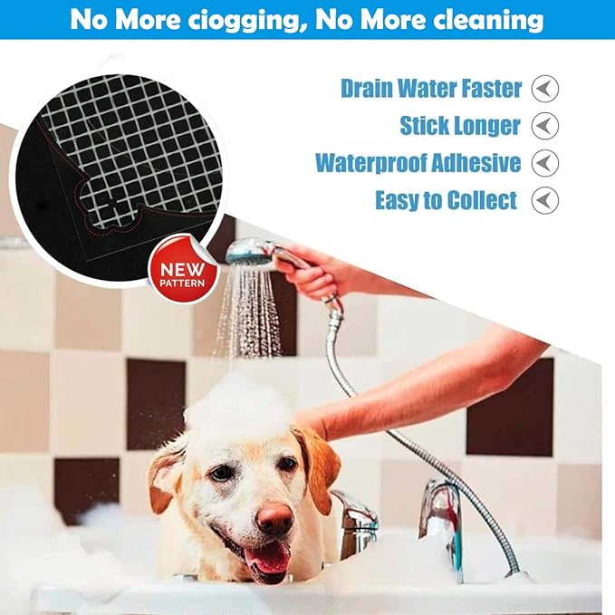 Shower Drain Cover Hair Catcher - Image 5