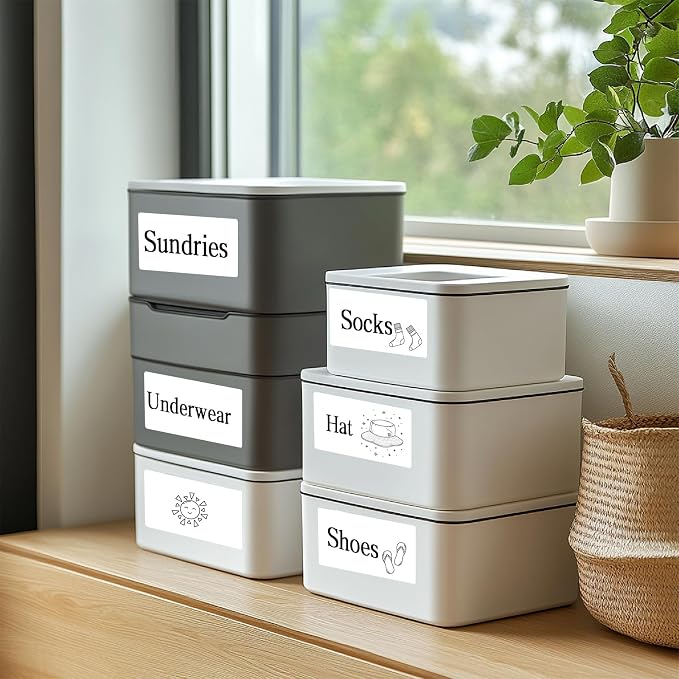 3×5 Inch White Removable Thermal Labels, Waterproof Thermal Label, 240 Sheets - Image 3